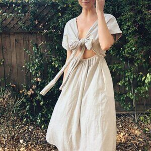 Reversible Free People Beach Tie Dress